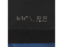 Bluză surf anti-UV 900 Negru Băieți  - 131-140cm 8-9A