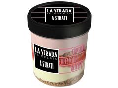 Inghetata La Strada  Capsuni,Cheesecake & Biscuiti 473ML