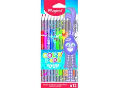 Creioane Color Monsters 12/Set