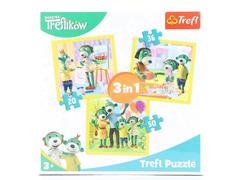 PUZZLE TREFL 3 IN 1 BAIETI