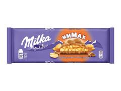 Milka Ciocolata arahide si caramel 276g