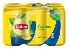 Lipton ceai negru si Lamaie, bautura racoritoare necarbonatata 6x0.33L