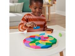 Puzzle din lemn, Fisher Price, Mandala, HXT94