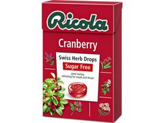 Dropsuri Elvetiene Din Plante Fara Zahar - Cu Indulcitor.  Ricola Merisoare 40G