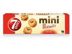 7Days Mini Biscuiti cu umplutura cu cacao 100g
