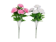 Buchet cu 7 trandafiri, 50 cm, diverse culori