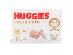 Scutec Huggiesextracare(Nr.0);25 Buc; < 3,5 Kg