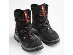 Cizme înalte cu șiret cu mici imperfecțiuni vizuale MH500 Copii mărimi 30-38