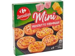 Mini Pizza Cu Jambon Si Branza Carrefour Sensation 270G