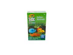 Crayola Silly Scents Set De Joaca Cu Plastilina Animale Din Safari, 7 Piese