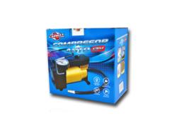 Compresor auto Carmax 150PSI, mecanic, 3 adaptoare, 12 V, 16,3 x 8,3 x 15 cm