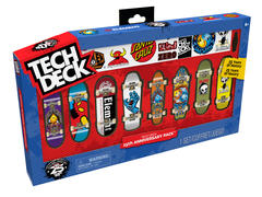 Set x 8 mini placi skateboard, Tech Deck, Editie aniversara