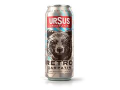 Ursus Retro bere blonda nepasteurizata 5.3% alcool doza 0.5 l