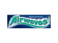 Airwaves Menthol and Eucalyptus Guma de mestecat cu arome de mentol si eucalipt 14g