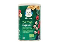 Gerber BIO Puff banana zmeura 35g