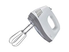 Mixer de mana SIMPL SHM150-24, 5 trepte de viteza, 150 W, Alb / Gri