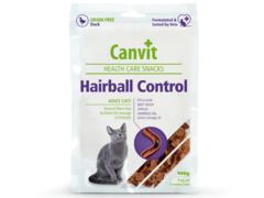Recompensa pentru pisici Canvit Health Care Snack Hairball 100g