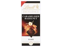 Lindt Excellence tableta ciocolata neagra cu alune de padure caramelizate 100g