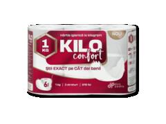 HARTIE IGIENICA 3 STRATURI KILO 6 ROLE