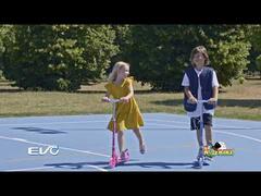 Trotineta cu 3 roti, Evo, Light Up Move n Groove, Dinozauri