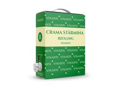 Vinarte Crama Starmina Riesling vin alb demisec 12.5% alcool 3 l