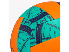 Minge de volei VB100 albastru și portocaliu