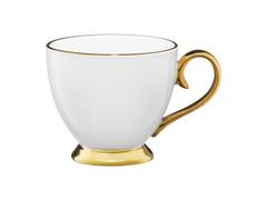 Cana pentru ceai/cafea Royal Ambition, portelan, 400 ml, Alb