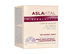 Crema antirid cu calciu AslaVital 50 ml