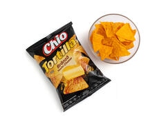 Chio Tortillas Nacho Cheese 110G
