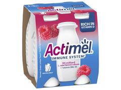 Iaurt de baut, cu Bifidus, zmeura 4x100g Actimel
