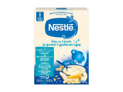 Cereale bebe cu grau si 5 fructe Nestle, de la 8 luni, 250 g