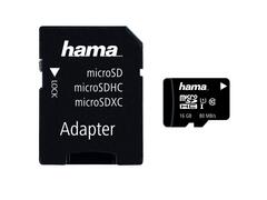 Micro sd 16 gb UHS C10 Hama