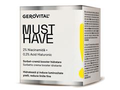 Gerovital Must Have-Sorbet-Crema Booster Hidratare 50ML