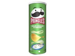 Pringles Chipsuri cu gust de smantana si ceapa 165 g