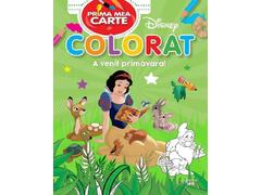 DISNEY. PRIMA MEA CARTE DE COLORAT. A venit primavara!