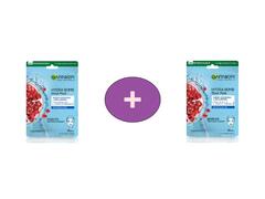 Masca De Fata Servetel Cu Rodie Pentru Piele Deshidratata Garnier, Al 2-lea -70%