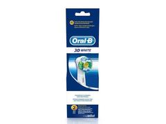 Rezerva periuta electrica EB18 3D White 2 bucati Oral-B