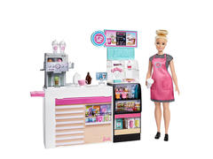 Set de joaca Papusa Barbie, Cafeneaua