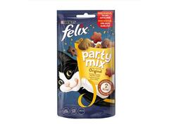 Felix Party mix cu gust de pui,ficat si curcan 60 g