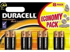 Set x 8 baterii Duracell AA Basic