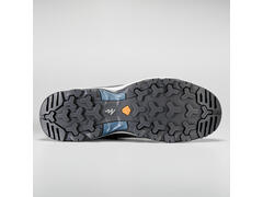 Bocanci mid impermeabili drumeție la munte MH100 negru bărbați - 40