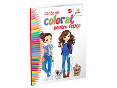 Carte colorat pentru fetite 80 pag. Ed. 2018