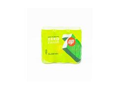 7Up Bautura racoritoare lamaie si lamaie verde doza 6x330ml