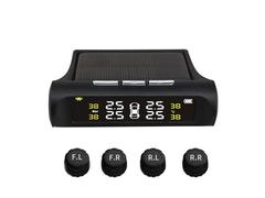 Sistem de monitorizare a presiunii aerului din anvelope, incarcare solara, senzori externi (TPMS) YB068