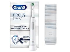 Periuta de dinti electrica Oral-B Pro 3 3500, Curatare 3D