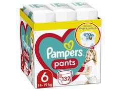W Scutece-chilotel Pampers Pants XXL, Marimea 6, 14-19 kg, 132 buc