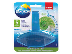 Odorizant pentru toaleta Sano Bon Blue Apple 5 in 1