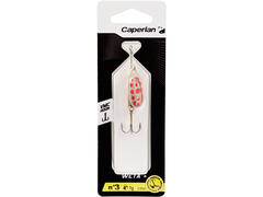 Linguriță Rotativă Pescuit la Răpitori Weta + #3 Argintiu/ Puncte Roșii