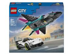 Lego City Avion Cu Reactie Vs Masina
