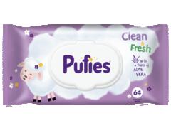 Servetele pentru bebelusi Pufies Fresh Aloe, 64 buc